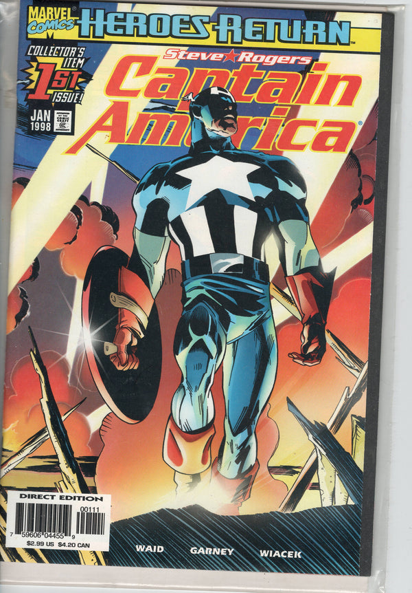Pre-Owned - Captain America #1  (January 1998)