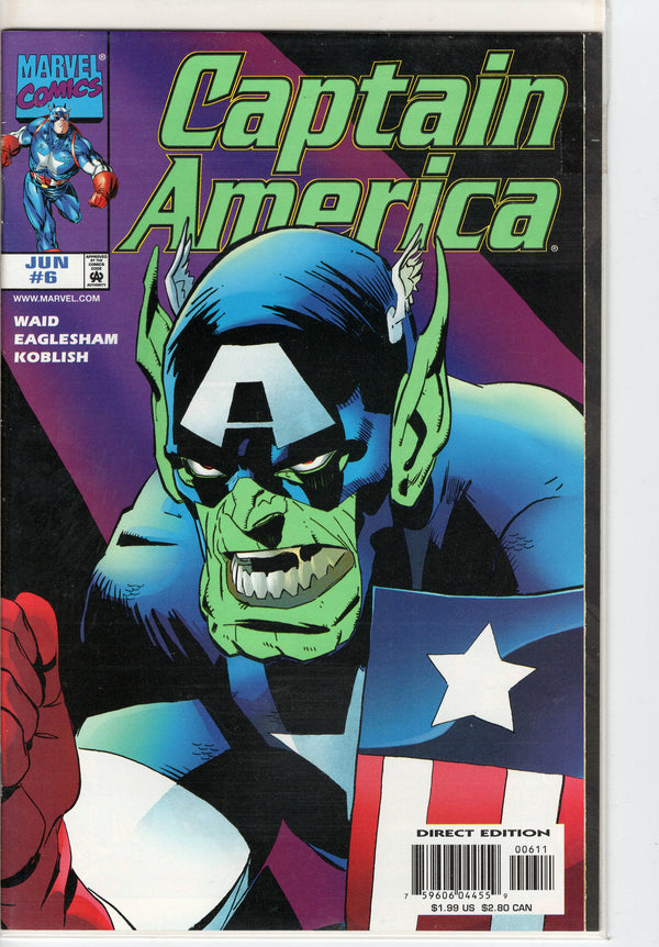 Pre-Owned - Captain America #6  (June 1998)