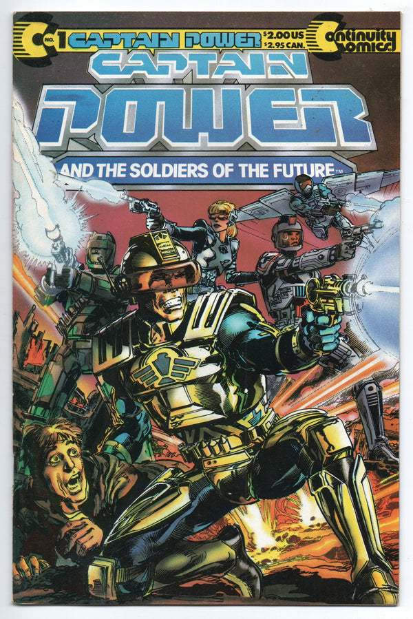 Pre-Owned - Captain Power and the Soldiers of the Future #1  (August 1988)
