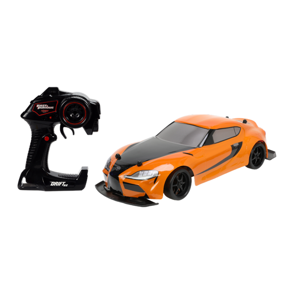 Fast & Furious - Han&#039;s 2020 Toyota GR Supra 1:10 Scale Remote Control Car - Jada Toys