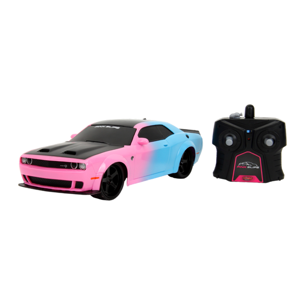 Pink Slips - 2019 Dodge Challenger SRT Hellcat 1:16 Scale Remote Control Car - Jada Toys