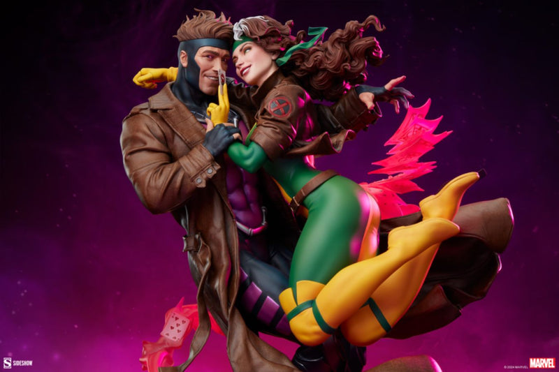 Pop Weasel - Image 5 of X-Men - Rogue & Gambit 18.5" Statue - Sideshow Collectibles