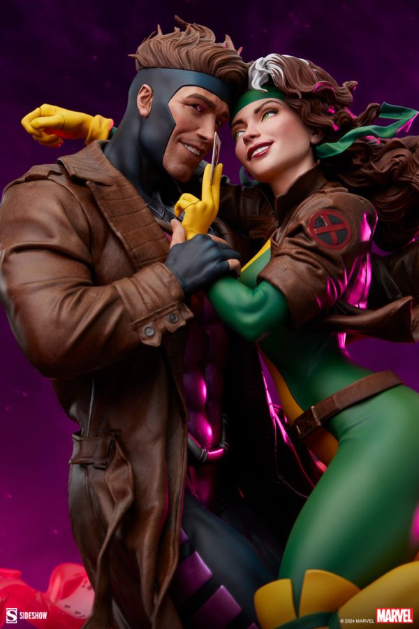 Pop Weasel - Image 6 of X-Men - Rogue & Gambit 18.5" Statue - Sideshow Collectibles