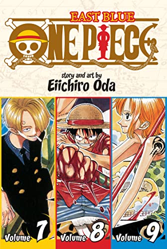 Front Cover One Piece (Omnibus Edition), Vol. 03 Includes vols. 7, 8 & 9 ISBN 9781421536279