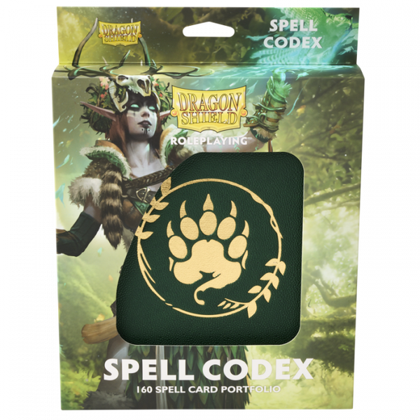Pop Weasel Image of Dragon Shield Roleplaying Spell Codex Forest Green