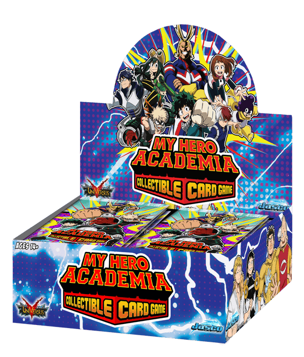 Pop Weasel Image of My Hero Academia Collectible Card Game Booster Display Wave 1