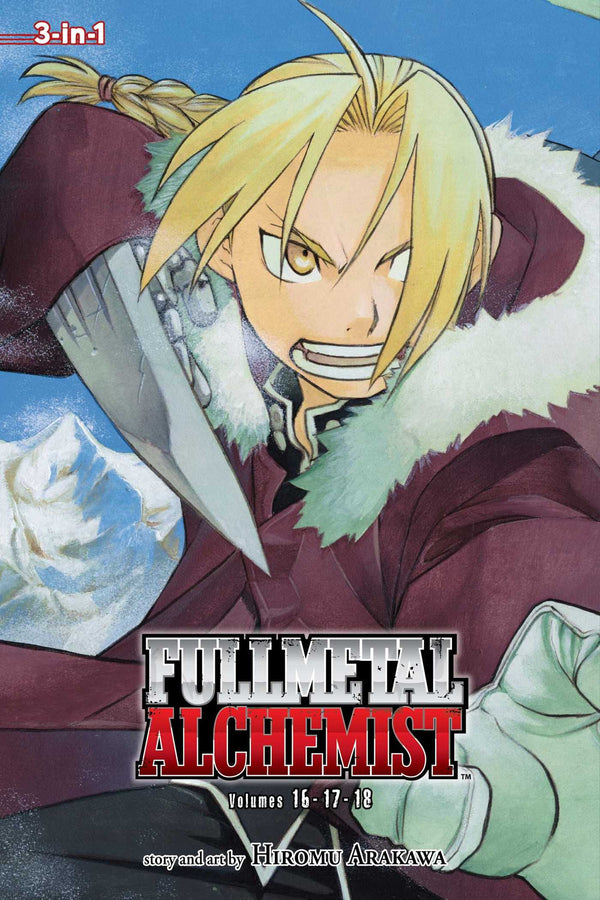 Front Cover - Fullmetal Alchemist (3-in-1 Edition), Vol. 6 Includes vols. 16, 17 & 18 - Pop Weasel