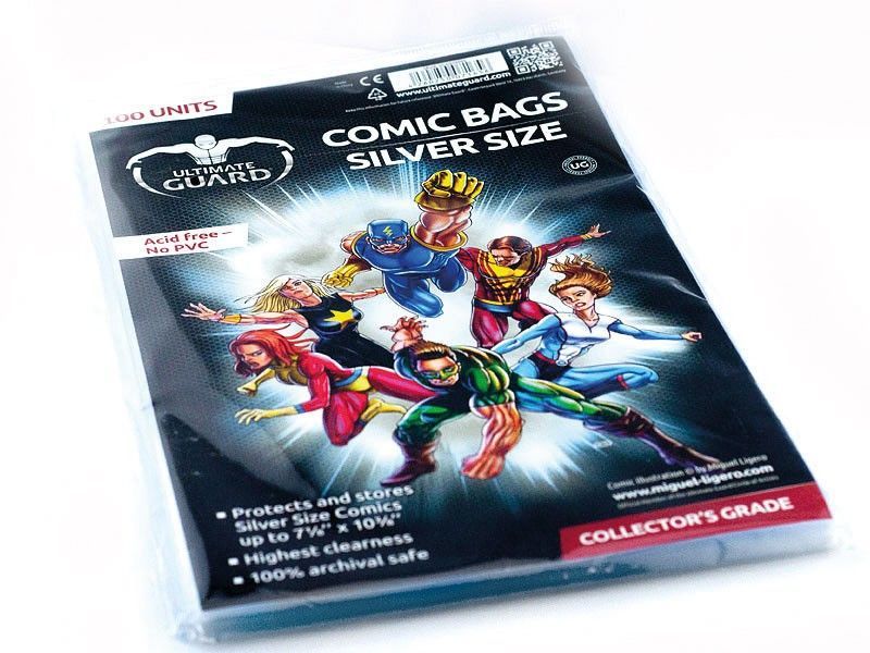 Resealable Silver/Regular Comic Bags