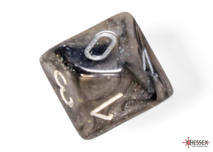 Borealis Light Smoke/silver Luminary Polyhedral 7-Dice Set - Image 8 - Dice & Accessories - Image - Pop Weasel