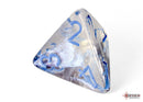 Borealis Icicle/light blue Luminary Polyhedral 7-Dice Set - Image 5