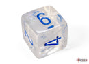 Borealis Icicle/light blue Luminary Polyhedral 7-Dice Set - Image 6