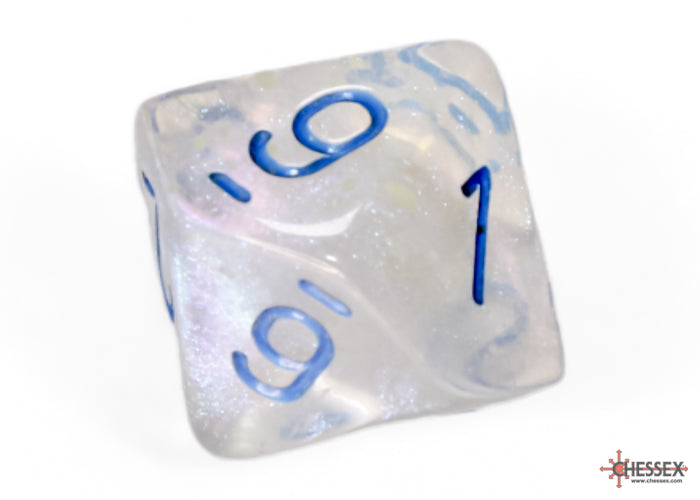 Borealis Icicle/light blue Luminary Polyhedral 7-Dice Set - Image 8 - Dice & Accessories - Image - Pop Weasel