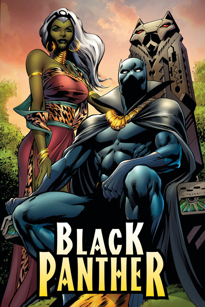 BLACK PANTHER BY REGINALD HUDLIN OMNIBUS ALAN DAVIS COVER [DM ONLY] | Hardcover image - Graphic Novels - Image - Pop Weasel