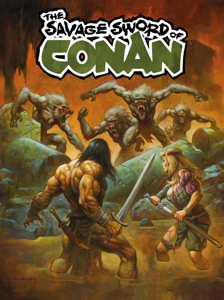 Savage Sword Of Conan #9  B Alex Horley Var - Image