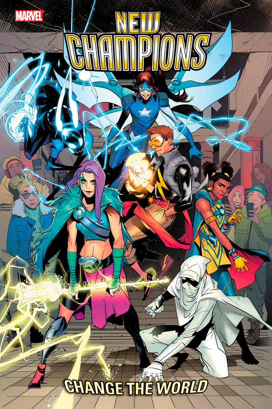 NEW CHAMPIONS #1 FEDERICO VICENTINI HOMAGE VARIANT image