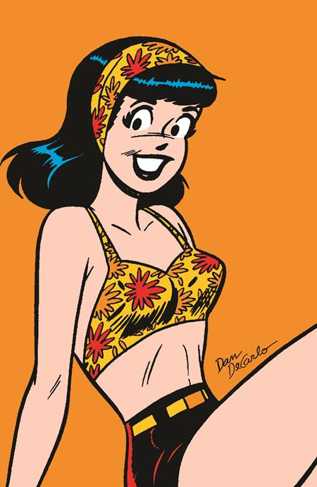 Archie Comics 85Th Anniversary Presents Betty & Veronica Pin Up Special #1 | One Shot E Dan Decarlo Foil Veronica Var - Image