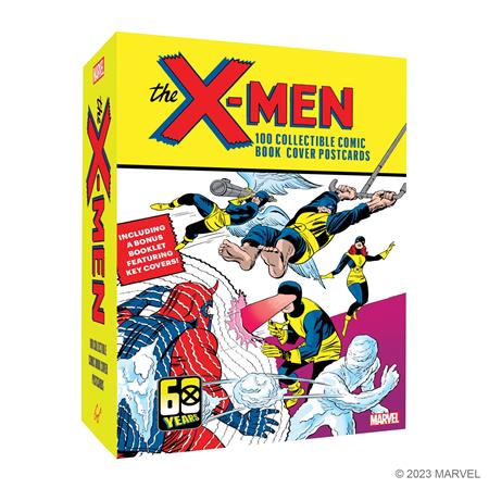 Marvel The X-men 100 Collectible Comic Book Cover Postcards Previously Offered Thru Other Distributors - Merchandise - Image - Pop Weasel