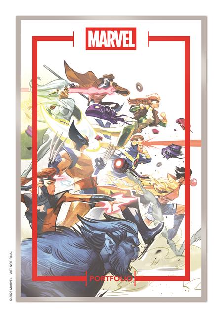 Marvel Portfolio Of Mike Del Mundo X-men 9 Print Set