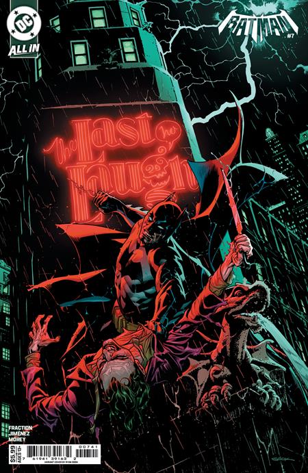 Batman #7  D Ryan Sook Card Stock Var