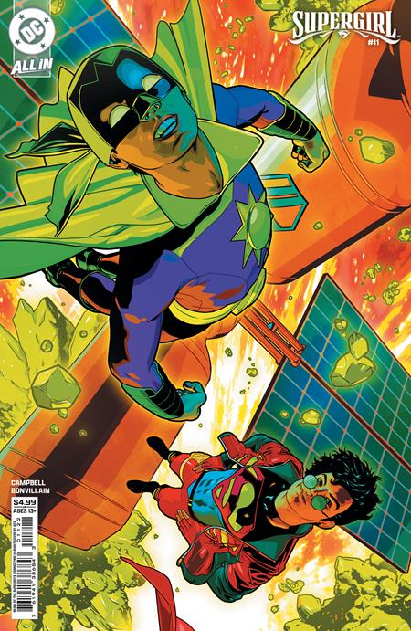 Supergirl #11  H Aco Reign Of The Superboys Connecting Card Stock Var