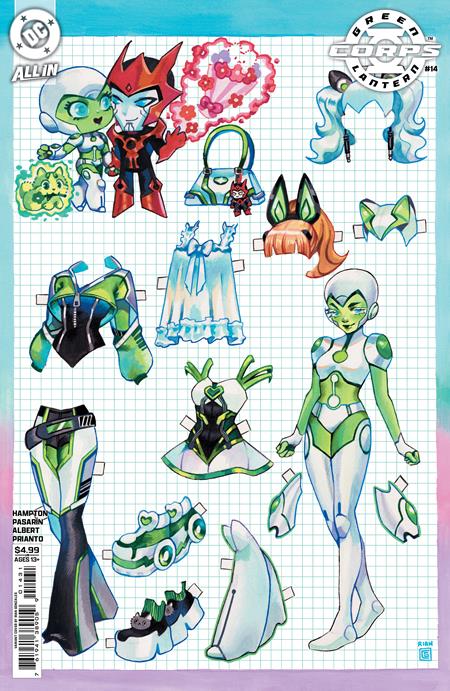 Green Lantern Corps #14  C Rian Gonzales Card Stock Var