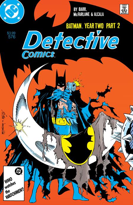 Detective Comics #576 Facsimile Edition  A Todd Mcfarlane (year Two Part 2 Of 4)