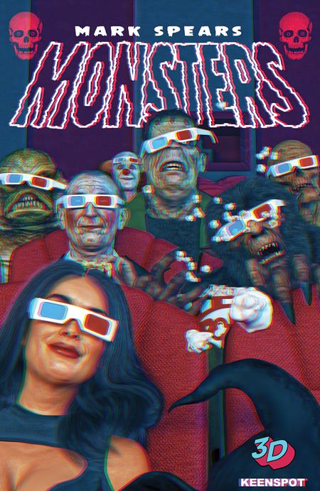 Mark Spears Monsters #9  D Mark Spears Monsters Matinee 3-d Var