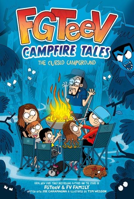 Fgteev Campfire Tales | TPB Vol 01 The Cursed Campground - Image - Graphic Novel - Image - Pop Weasel
