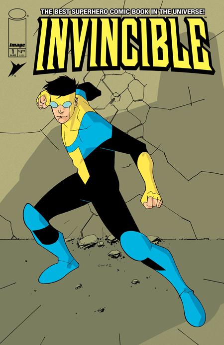 Invincible Foil Edition #1 Reprint A Cory Walker & Bill Crabtree Foil - Image