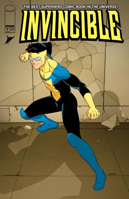 Invincible Foil Edition #1 Reprint B Cory Walker & Dave Mccaig Var - Image