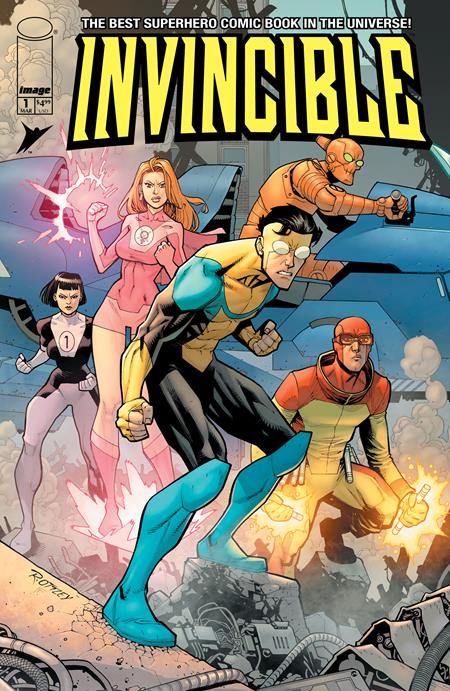 Invincible Foil Edition #1 Reprint  C Ryan Ottley & Nathan Fairbairn Var