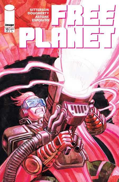 Free Planet #10  B Jed Dougherty Var