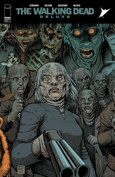 Walking Dead Deluxe #132 D Arthur Adams & Dave Mccaig Var - Image