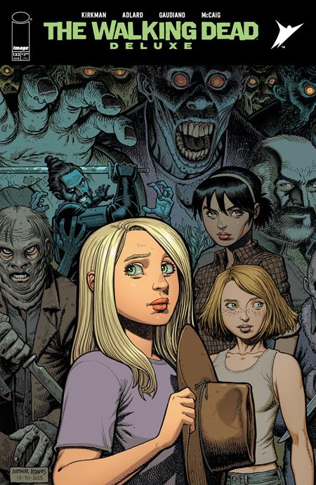 Walking Dead Deluxe #133 D Arthur Adams & Dave Mccaig Var - Image