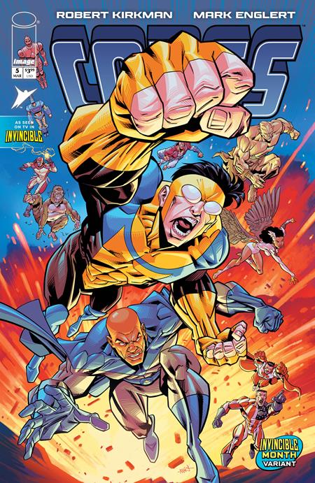 Invincible Universe Capes #5  F Mark Englert Invincible Team Up Var