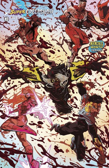 Super Creepshow #1 (Of 5) E Rossi Gifford Invincible Team Up Var - Image