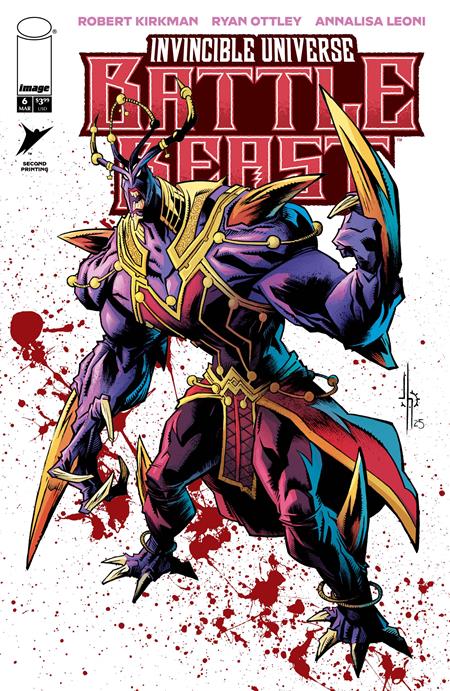 Invincible Universe Battle Beast #6 2nd Printing - Image