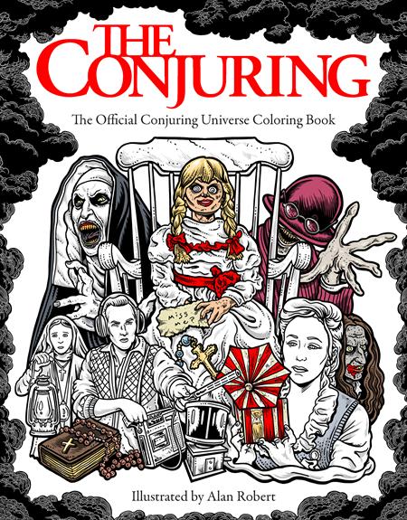 Conjuring  | Hardcover The Official Conjuring Universe Coloring Book - Graphic Novel - Image - Pop Weasel