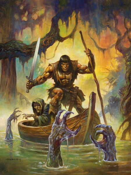 Savage Sword Of Conan #13 D Alex Horley Virgin Var - Image