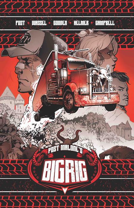 Post Malones Big Rig  | TPB Vol 01 Direct Market Exclusive - Graphic Novel - Image - Pop Weasel