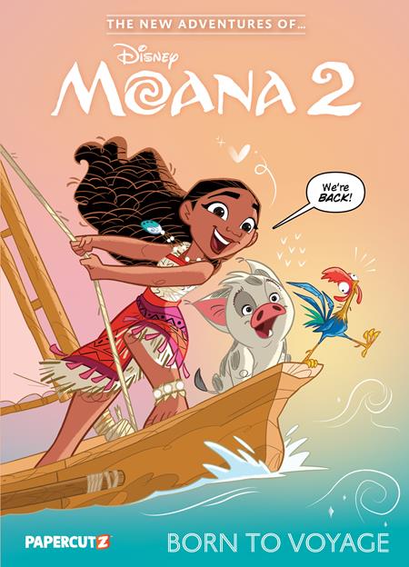 New Adventures Of Moana 2  | Hardcover Vol 01 Born To Voyage - Image
