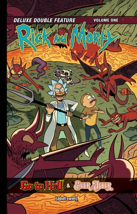 Rick And Morty Deluxe Double Feature Vol 1  | Hardcover