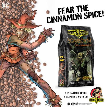 Comics On Coffee Scarecrow Cinnamon Spice 12oz Bag image - Comics - Image - Pop Weasel