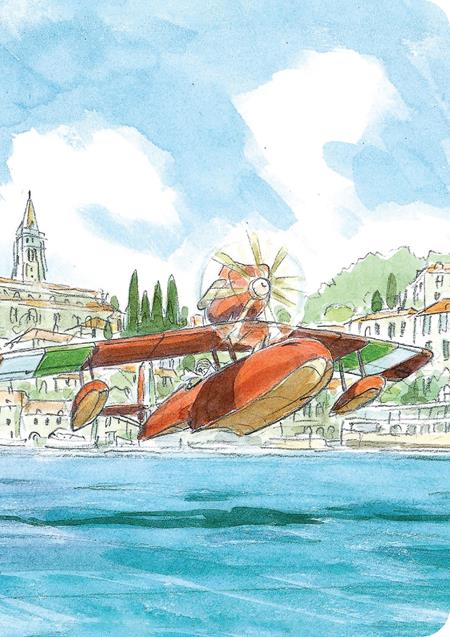 Studio Ghibli Porco Rosso Journal  | Hardcover Previously Offered Thru Other Distributors - Graphic Novel - Image - Pop Weasel