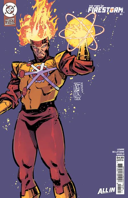 Fury Of Firestorm #1 (of 6)  D Jorge Corona Next Level Card Stock Var
