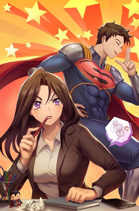 Superman #37 C Rachta Lin Card Stock Var (The Reign Of The Superboys) - Image