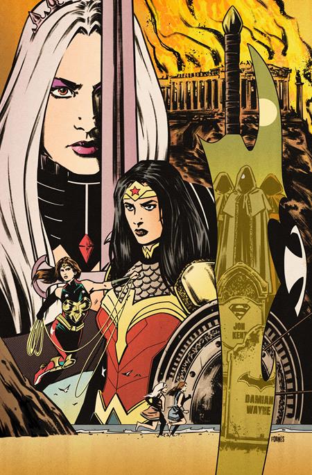 Wonder Woman #32 E Jorge Fornes Things To Come Card Stock Var - Image
