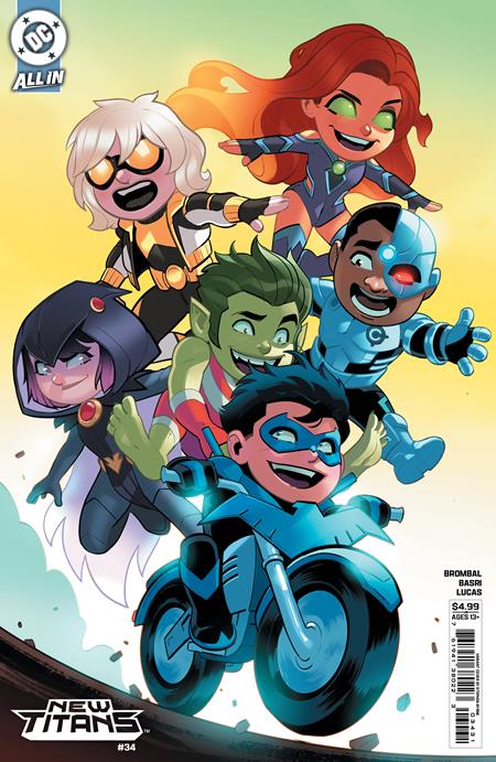 New Titans #34  C Stephen Byrne Card Stock Var