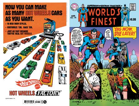 Worlds Finest Comics #195 Facsimile Edition  C Curt Swan Foil Var