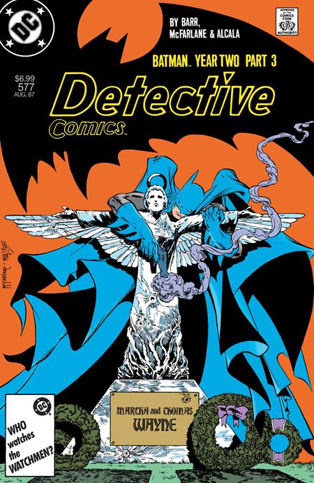 Detective Comics #577 Facsimile Edition  C Todd Mcfarlane Foil Var (year Two Part 3 Of 4)